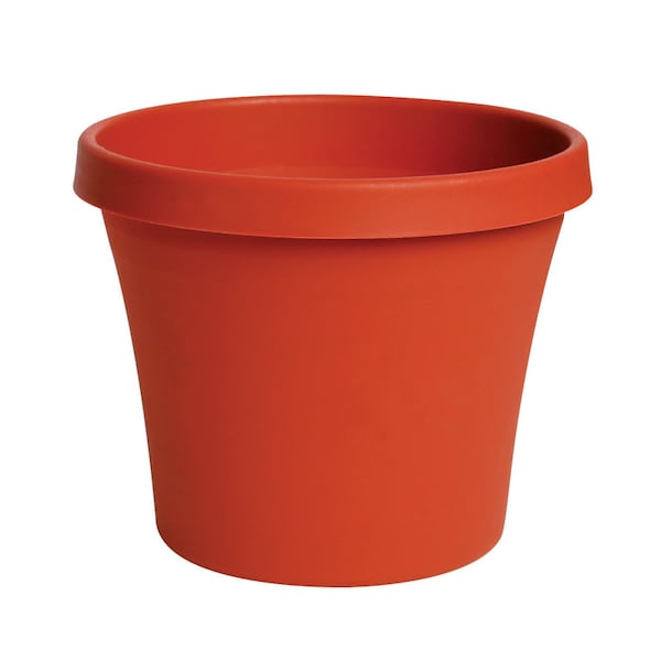 Bloem Bloem Terra 10.75 in. H X 13 in. W Resin Traditional Planter Terracotta Clay 50012C - main
